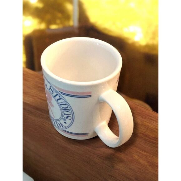 VTG Universal Studios Florida Souvenir Coffee Mug Retro Movie Camera Logo 1990s - Picture 3 of 5